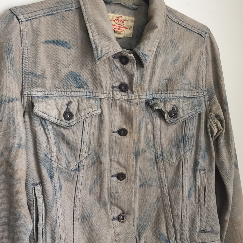 Rare Levi’s Denim Acid Wash Tie Dye Jean Jacket